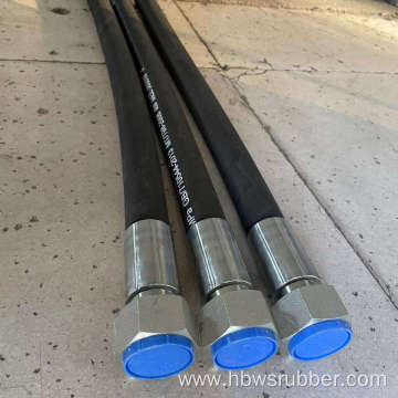 Coal Mining Machinery Rubber Hose 3/8 Inch SAE100R16/2SC